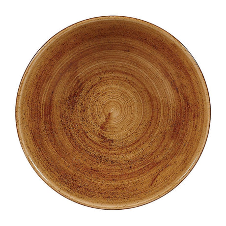 Churchill Stonecast Patina Coupe Bowls Vintage Copper 15oz 182mm (Pack of 12) - FA601 Bowls Churchill