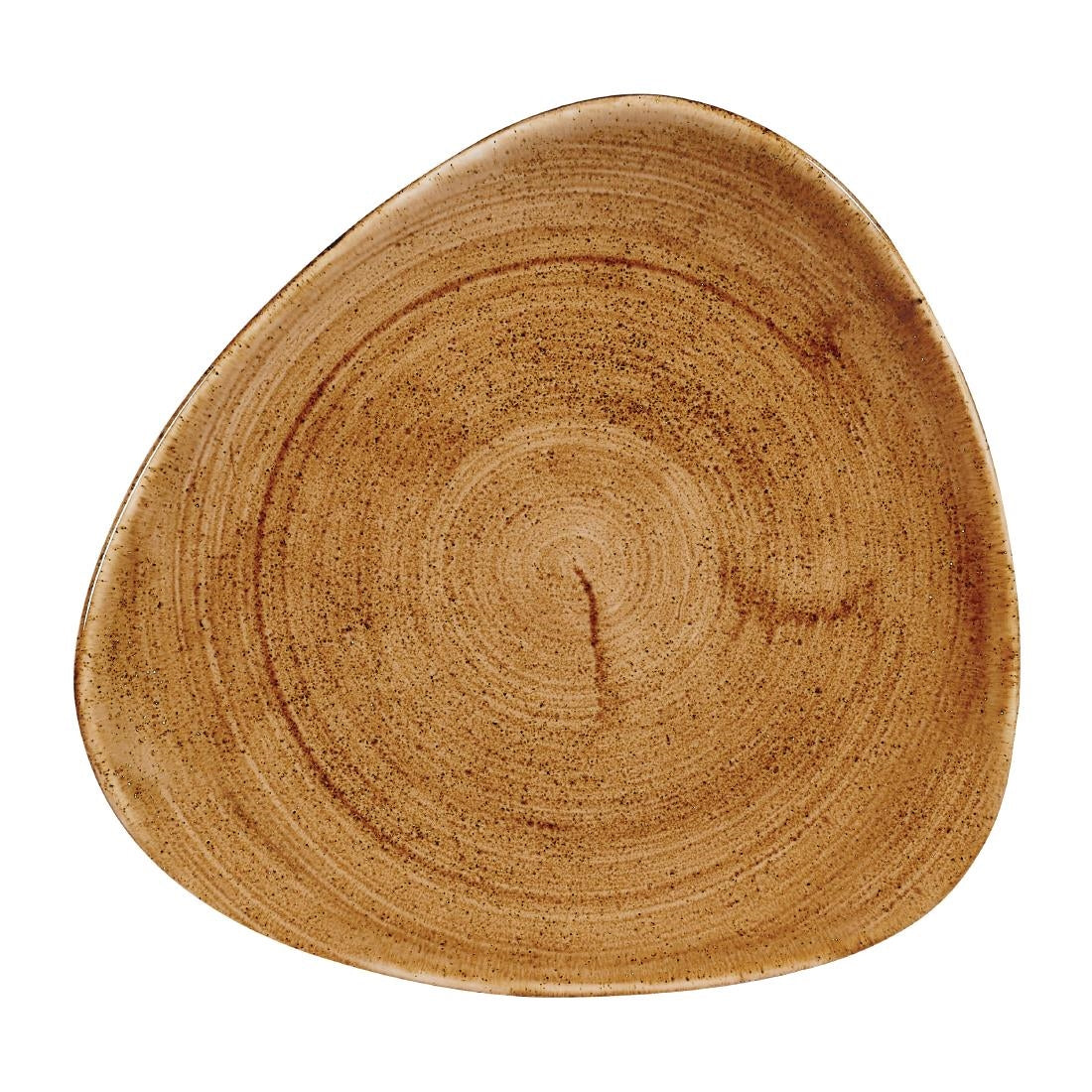 Churchill Stonecast Patina Triangle Plates Vintage Copper 192mm (Pack of 12) - FA608 Plates Churchill