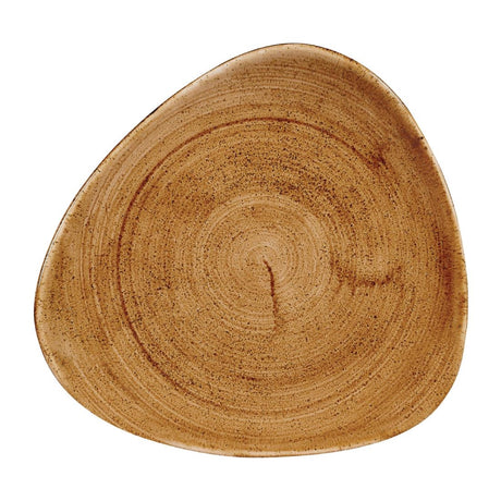 Churchill Stonecast Patina Triangle Plates Vintage Copper 192mm (Pack of 12) - FA608 Plates Churchill