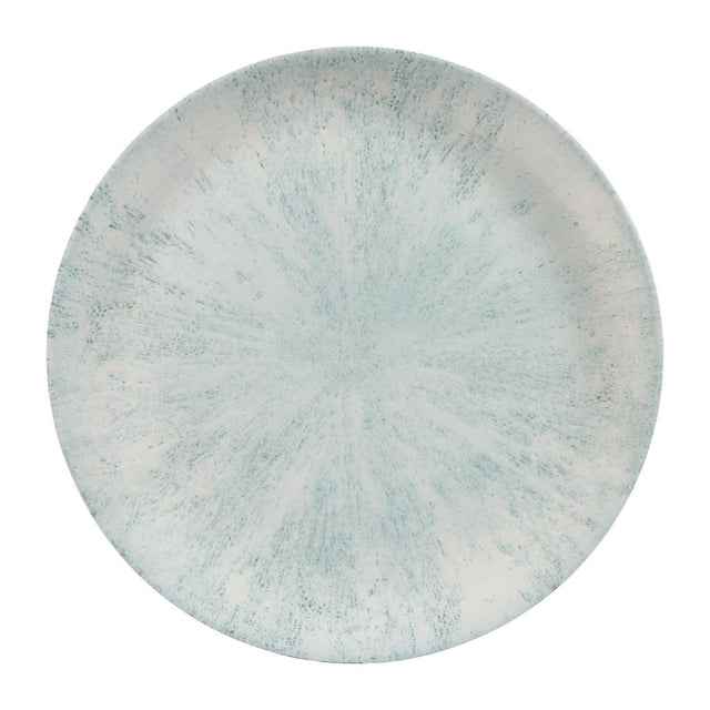 Churchill Stone Coupe Plates Aquamarine 288mm (Pack of 12) - FA621 Plates Churchill