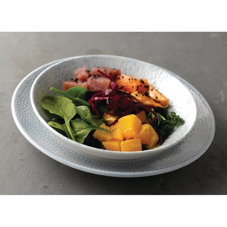Churchill Isla Deep Coupe Plates Ocean Blue 255mm (Pack of 12) - FA685 Plates Churchill
