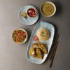 Churchill Stone Oblong Chef Plates Aquamarine 153 x 298mm (Pack of 12) - FA628 Plates Churchill