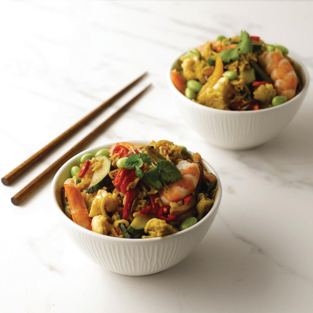 Churchill Bamboo Snack Bowls 130mm 14oz (Pack of 12) - FA632 Bowls Churchill