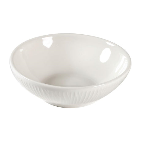 Churchill Bamboo Shallow Bowls 130mm 9oz (Pack of 12) - FA634 Bowls Churchill