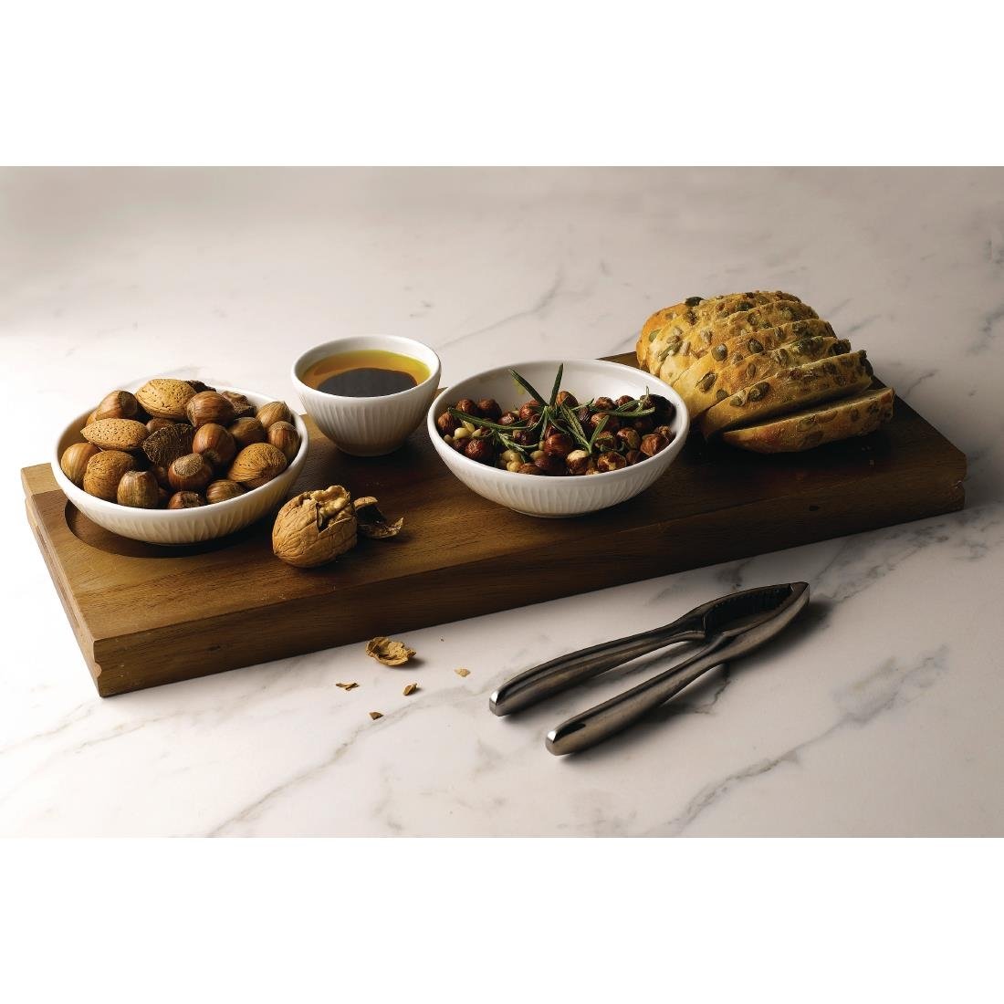 Churchill Bamboo Dip Pots 85mm 4oz (Pack of 24) - FA637 Churchill Super Vitrified Churchill   