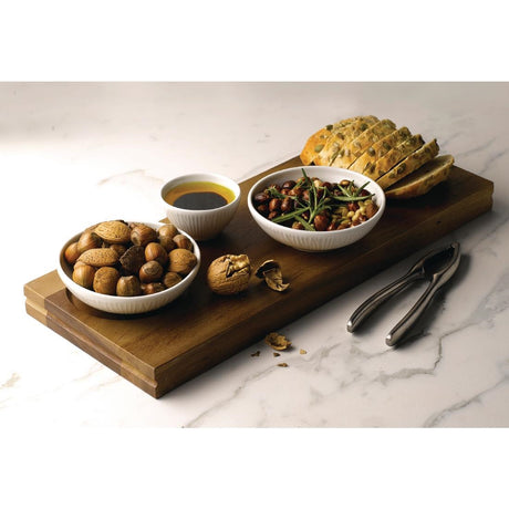 Churchill Bamboo Shallow Bowls 130mm 9oz (Pack of 12) - FA634 Bowls Churchill