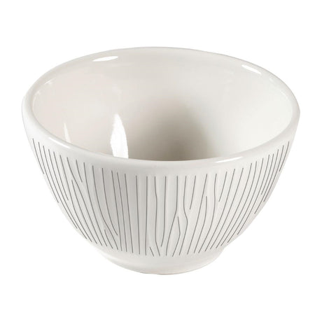 Churchill Bamboo Deep Bowls 102mm 8.4oz (Pack of 12) - FA638 Bowls Churchill