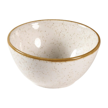 Churchill Stonecast Snack Bowls Barley White 14oz 130mm (Pack of 12) - FA639 Bowls Churchill