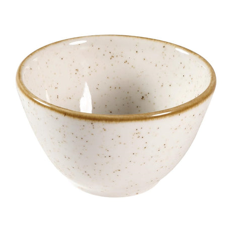 Churchill Stonecast Deep Bowls Barley White 8.4oz 102mm (Pack of 12) - FA645 Bowls Churchill