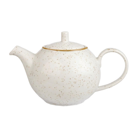 Churchill Stonecast Beverage Pots Barley White 852ml (Pack of 4) - FA647 Churchill Super Vitrified Churchill   