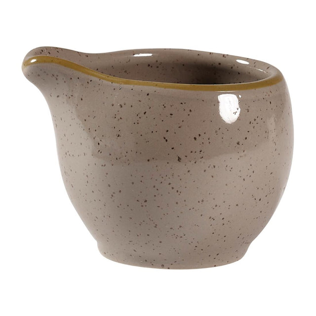 Churchill Stonecast Grey White Jugs 2oz 50mm (Pack of 12) - FA649 Churchill Super Vitrified Churchill   