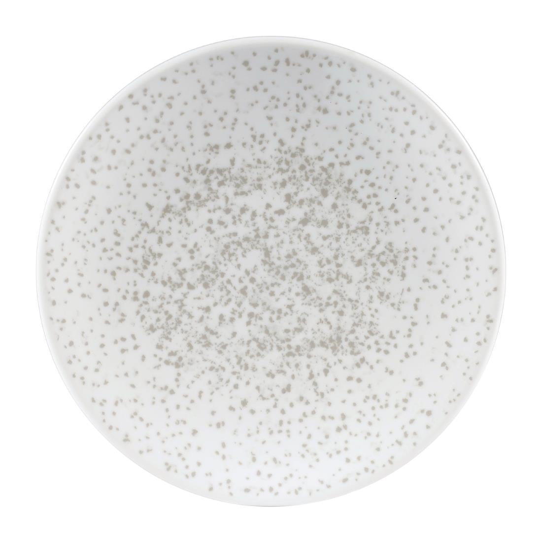 Churchill Menu Shades Caldera Coupe Plates Chalk White 155mm (Pack of 6) - FA650 Plates Churchill