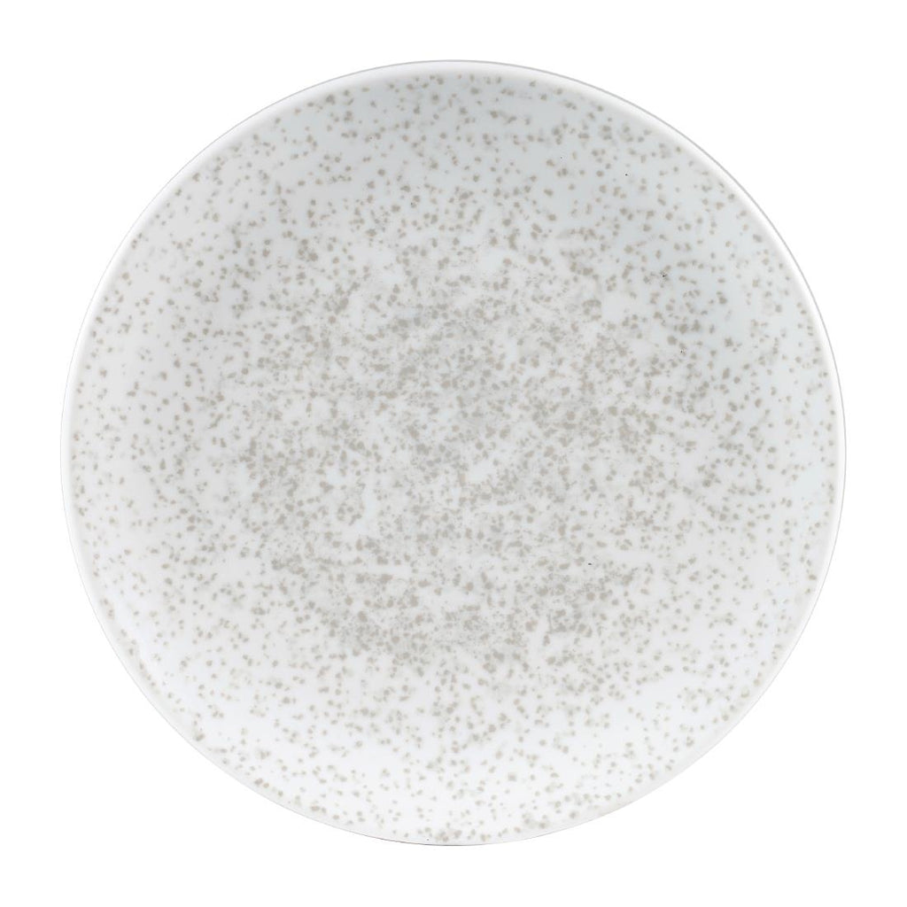 Churchill Menu Shades Caldera Coupe Plates Chalk White 205mm (Pack of 6) - FA651 Plates Churchill