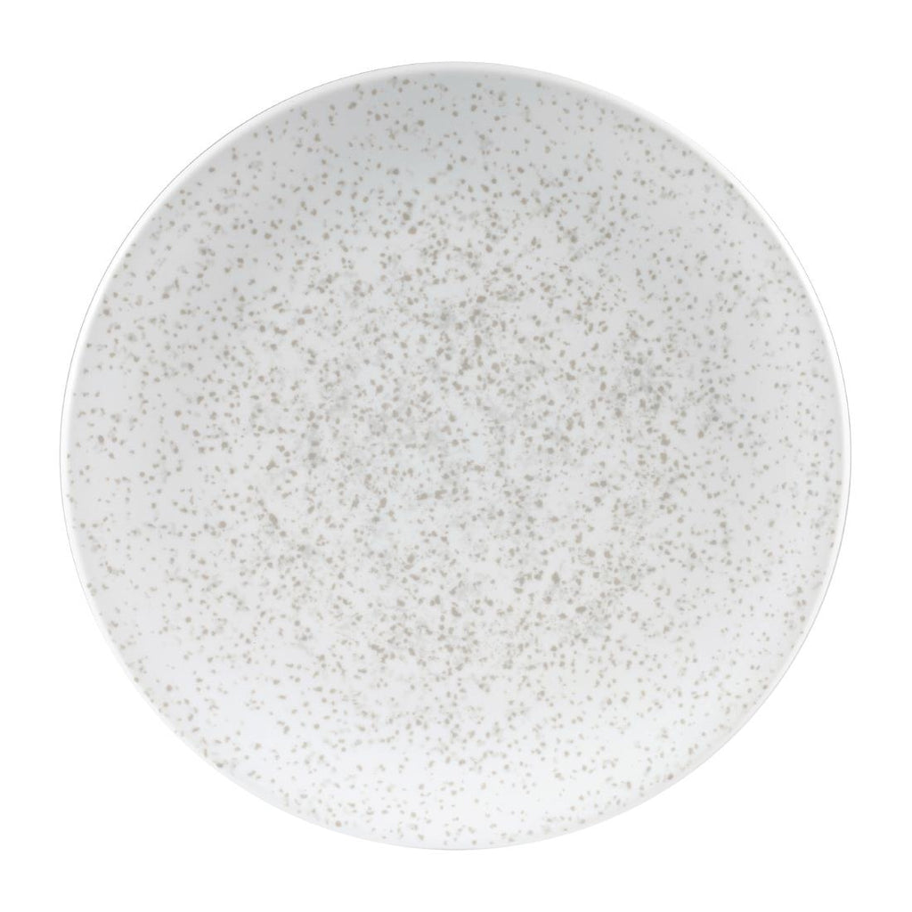 Churchill Menu Shades Caldera Coupe Plates Chalk White 270mm (Pack of 6) - FA652 Plates Churchill
