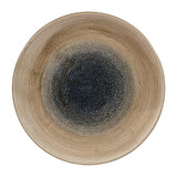 Churchill Stonecast Aqueous Coupe Plates Bayou Taupe 260mm (Pack of 12) - FA657 Plates Churchill