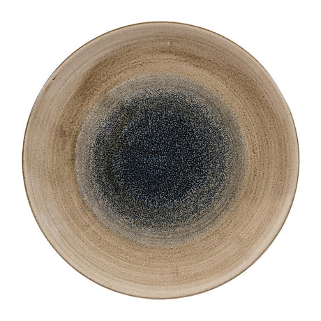 Churchill Stonecast Aqueous Coupe Plates Bayou Taupe 260mm (Pack of 12) - FA657 Plates Churchill