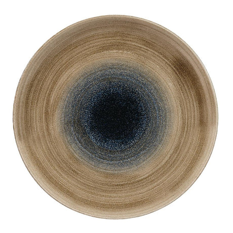 Churchill Stonecast Aqueous Coupe Plates Bayou Taupe 288mm (Pack of 12) - FA658 Plates Churchill