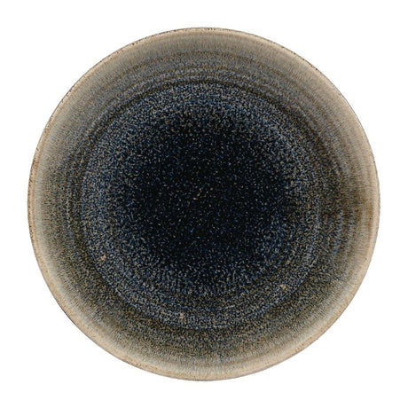 Churchill Stonecast Aqueous Coupe Plates Bayou Taupe 165mm (Pack of 12) - FA659 Plates Churchill