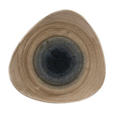 Churchill Stonecast Aqueous Triangular Plates Bayou Taupe 311mm (Pack of 6) - FA665 Plates Churchill