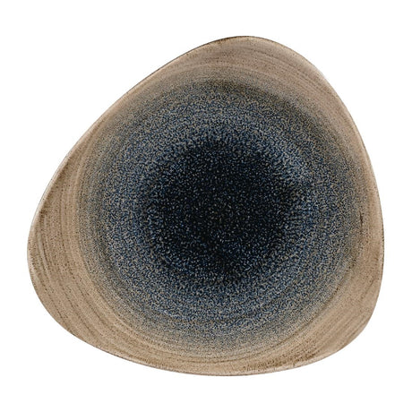 Churchill Stonecast Aqueous Triangular Plates Bayou Taupe 192mm (Pack of 12) - FA666 Plates Churchill