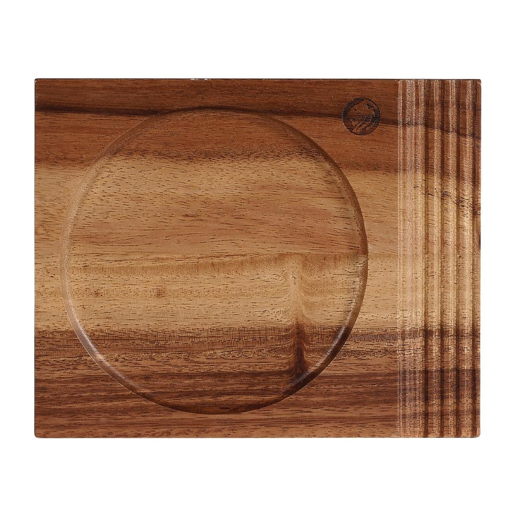 Churchill Alchemy Wood Single Handled Boards 177 x 142mm (Pack of 4) - FA670 Churchill Alchemy Fine China Churchill   