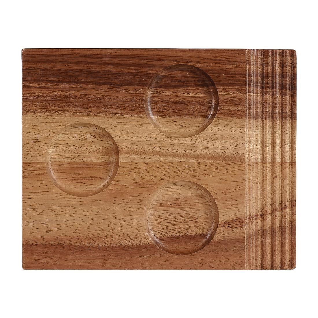 Churchill Alchemy Wood Single Handled Boards 177 x 142mm (Pack of 4) - FA670 Churchill Alchemy Fine China Churchill   