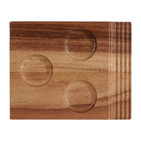 Churchill Alchemy Wood Single Handled Boards 177 x 142mm (Pack of 4) - FA670 Churchill Alchemy Fine China Churchill   
