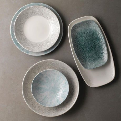 Churchill Isla Oblong Plates White 189 x 355mm (Pack of 6) - FA683 Plates Churchill