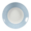 Churchill Isla Deep Coupe Plates Ocean Blue 255mm (Pack of 12) - FA685 Plates Churchill