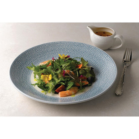 Churchill Isla Deep Coupe Plates Ocean Blue 281mm (Pack of 12) - FA686 Plates Churchill