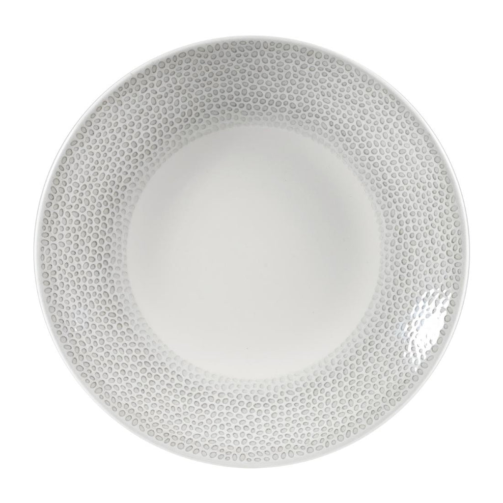 Churchill Isla Deep Coupe Plates Shale Grey 225mm (Pack of 12) - FA687 Plates Churchill