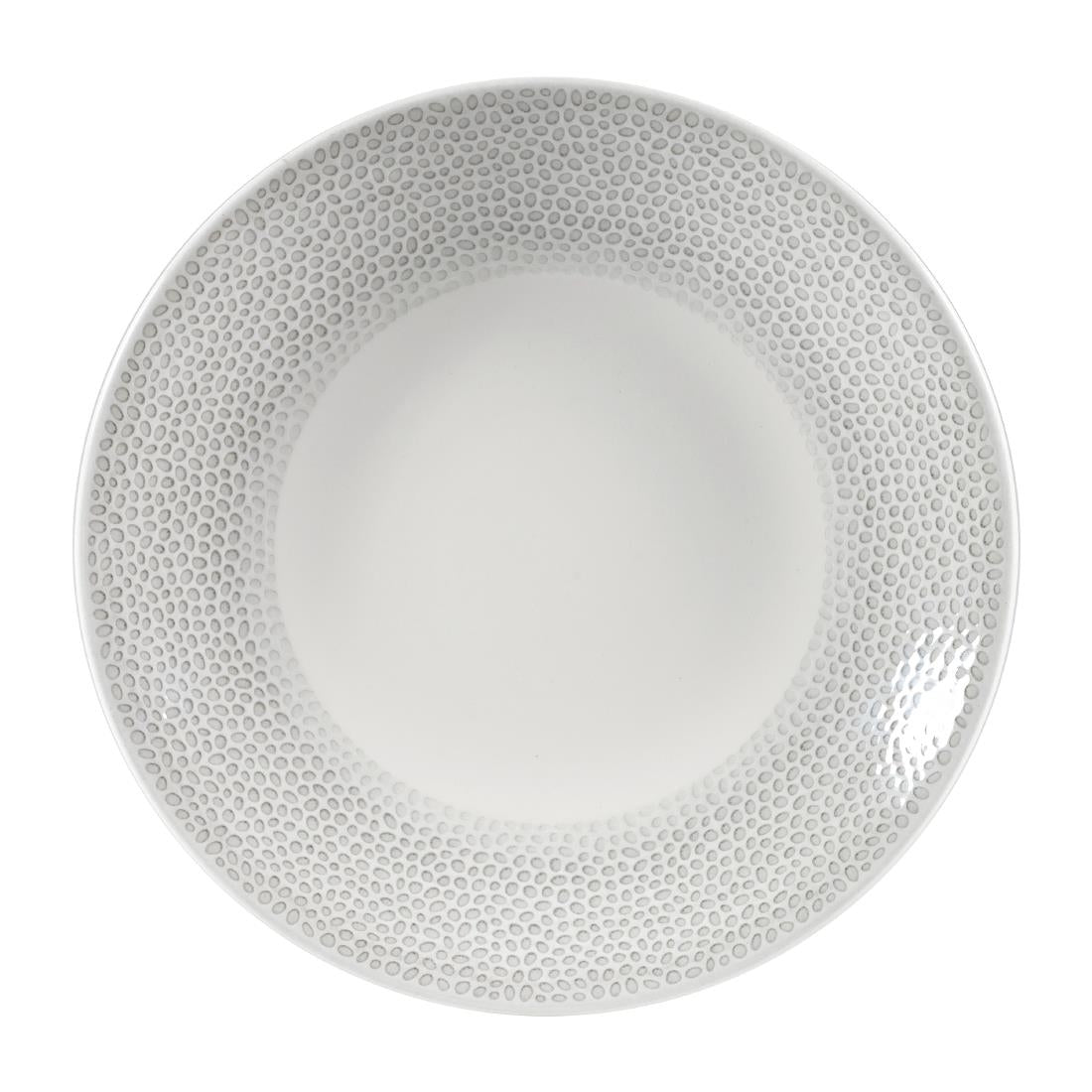 Churchill Isla Deep Coupe Plates Shale Grey 225mm (Pack of 12) - FA687 Plates Churchill