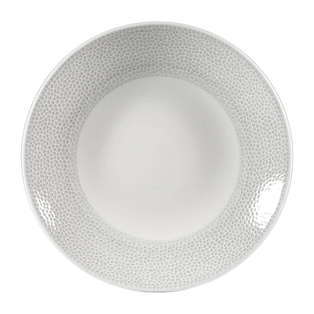 Churchill Isla Deep Coupe Plates Shale Grey 255mm (Pack of 12) - FA688 Plates Churchill