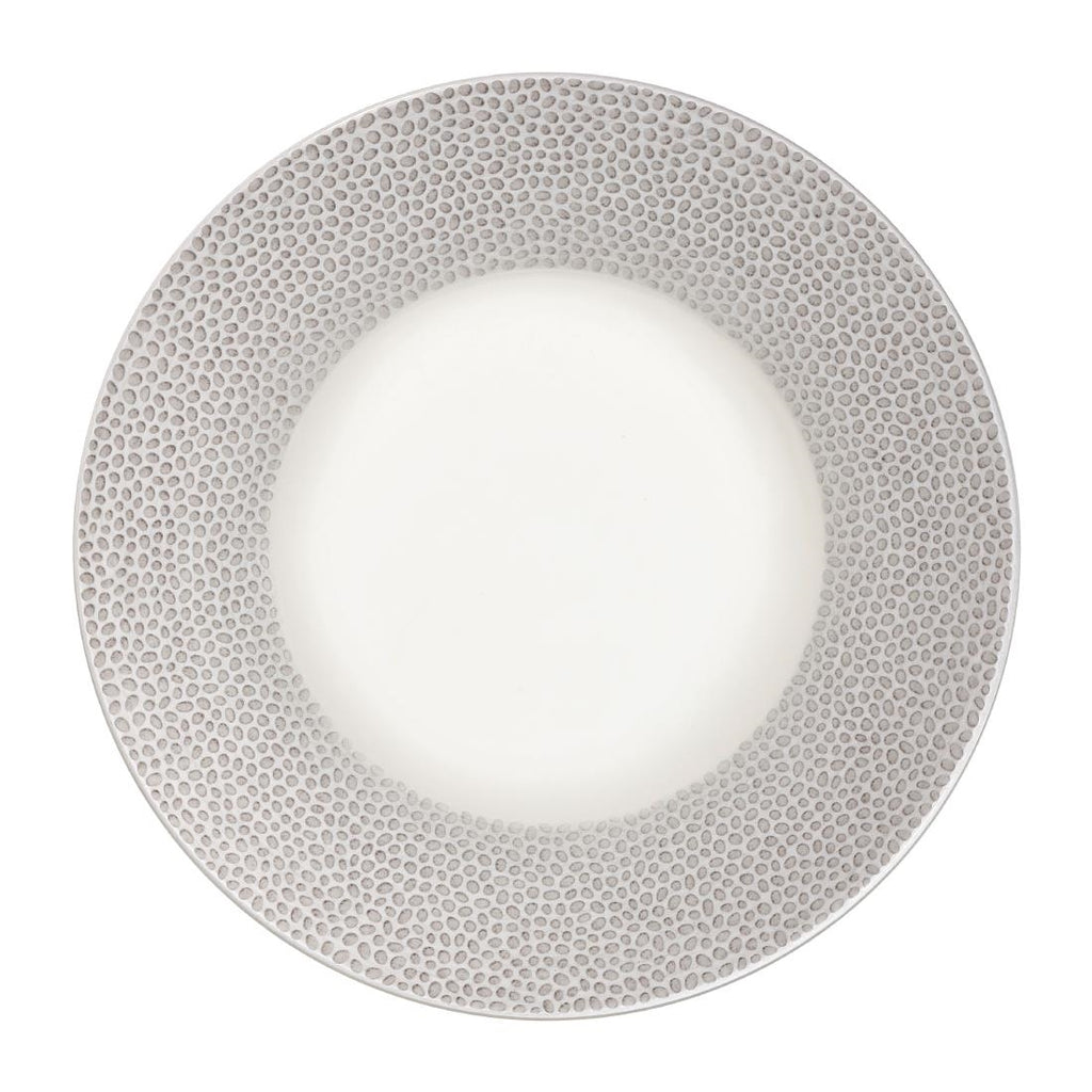 Churchill Isla Deep Coupe Plates Shale Grey 281mm (Pack of 12) - FA689 Plates Churchill