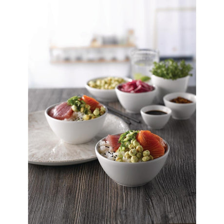 Churchill Profile Dip Pots White 2oz 70mm (Pack of 12) - FA696 Churchill Super Vitrified Churchill   