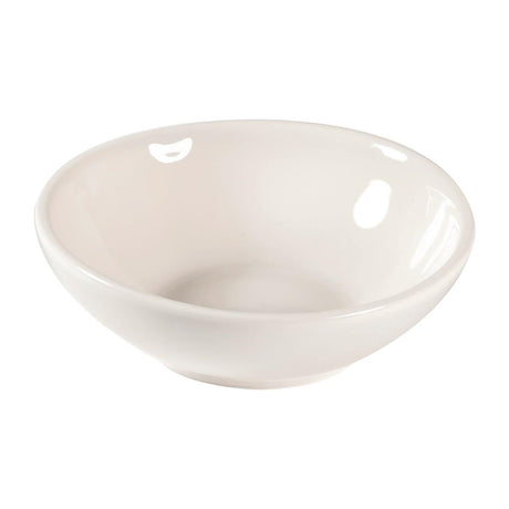 Churchill Profile Shallow Bowls White 7oz 116mm (Pack of 12) - FA691 Bowls Churchill