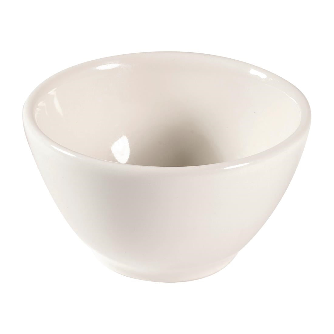 Churchill Profile Dip Pots White 4oz 85mm (Pack of 12) - FA694 Churchill Super Vitrified Churchill   