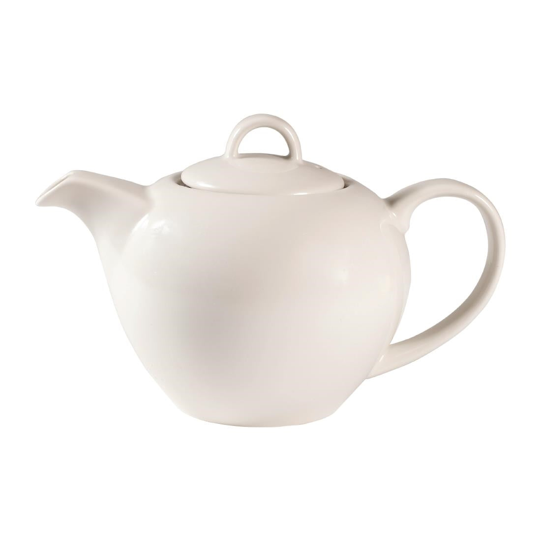 Churchill Profile Elegant Teapots White 15oz 426ml (Pack of 4) - FA697 Churchill Super Vitrified Churchill   