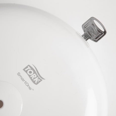 Tork SmartOne Mini Toilet Roll Dispenser White - FA701  Tork   