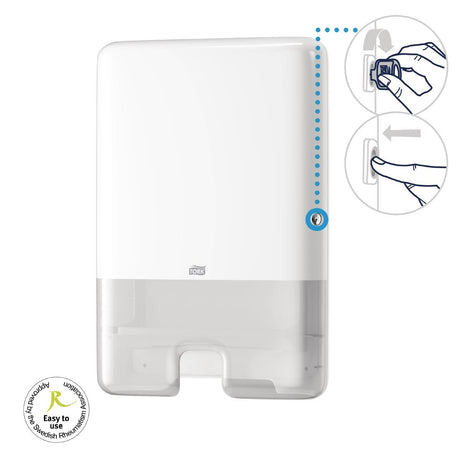 Tork Xpress Manual Multi-Fold Hand Towel Dispenser White - FA704  Tork   