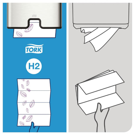 Tork Xpress Extra-Soft Multi-Fold Hand Towels 2-Ply (Pack of 2100) - FA705  Tork   