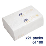 Tork Xpress Extra-Soft Multi-Fold Hand Towels 2-Ply (Pack of 2100) - FA705  Tork   