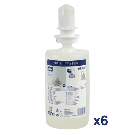 Tork Perfumed Mild Foam Hand Soap 1Ltr (Pack of 6) - FA711  Tork   