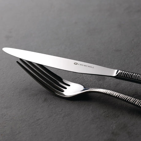 Churchill Bamboo Table Knives (Pack of 12) - FA726 Churchill Cutlery Churchill   