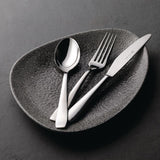 Churchill Studio Prints Raku Triangular Plates Quartz Black 356mm (Pack of 6) - DY215 Plates Churchill