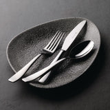 Churchill Studio Prints Raku Triangular Plates Quartz Black 356mm (Pack of 6) - DY215 Plates Churchill