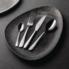 Churchill Studio Prints Raku Triangular Plates Quartz Black 356mm (Pack of 6) - DY215 Plates Churchill