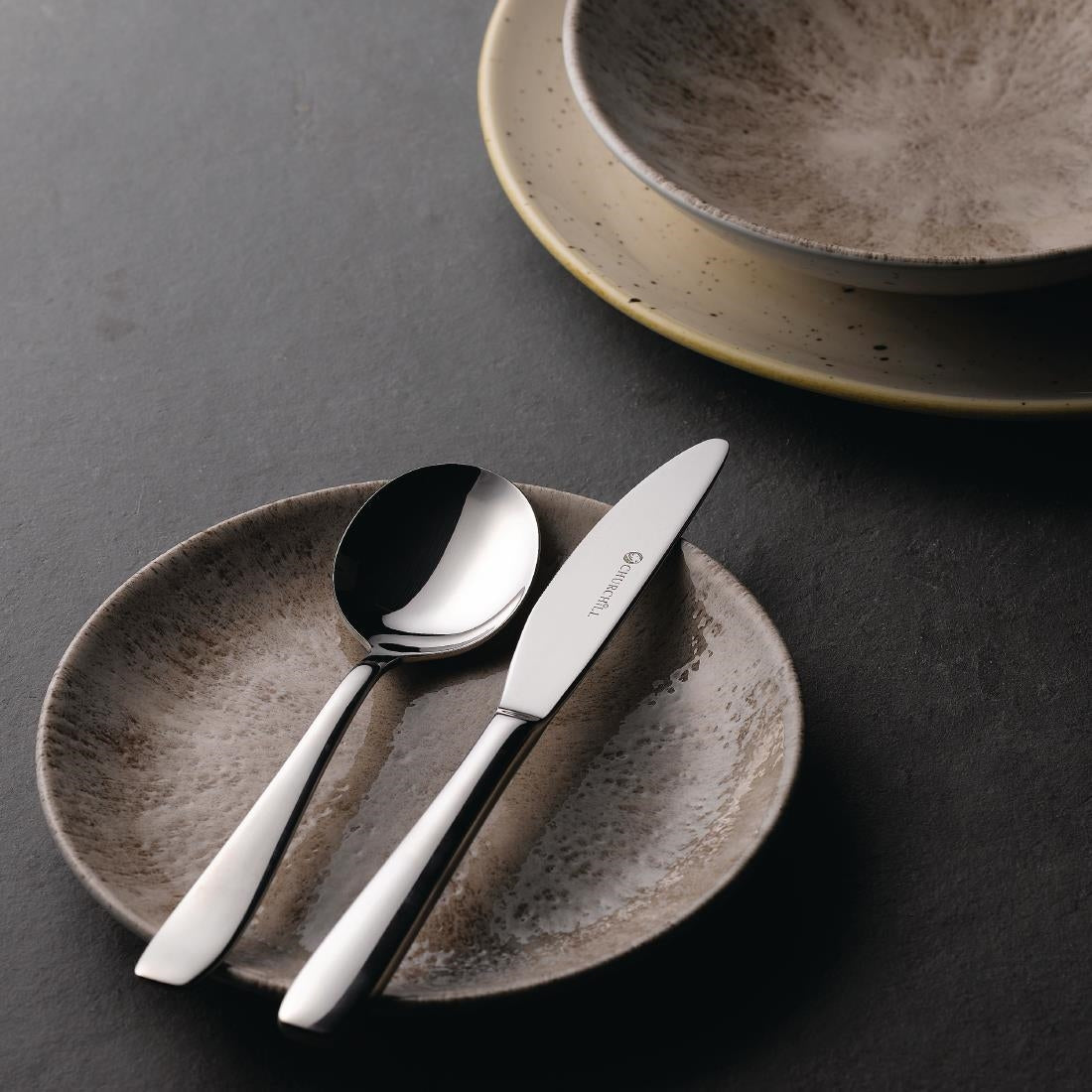 Churchill Cooper Soup Spoons (Pack of 12) - FA735 Spoons Churchill
