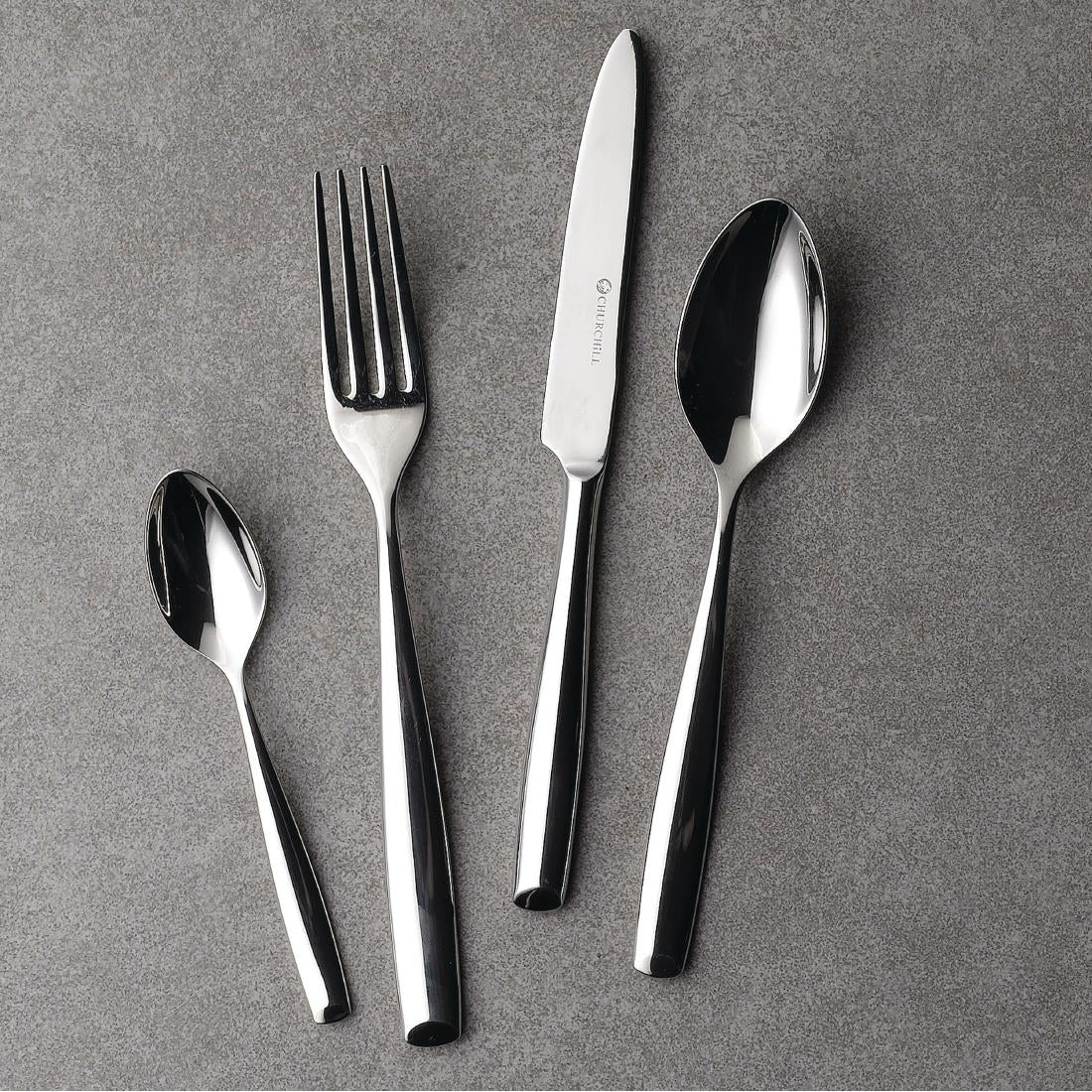 Churchill Profile Dessert Spoons (Pack of 12) - FA756 Spoons Churchill