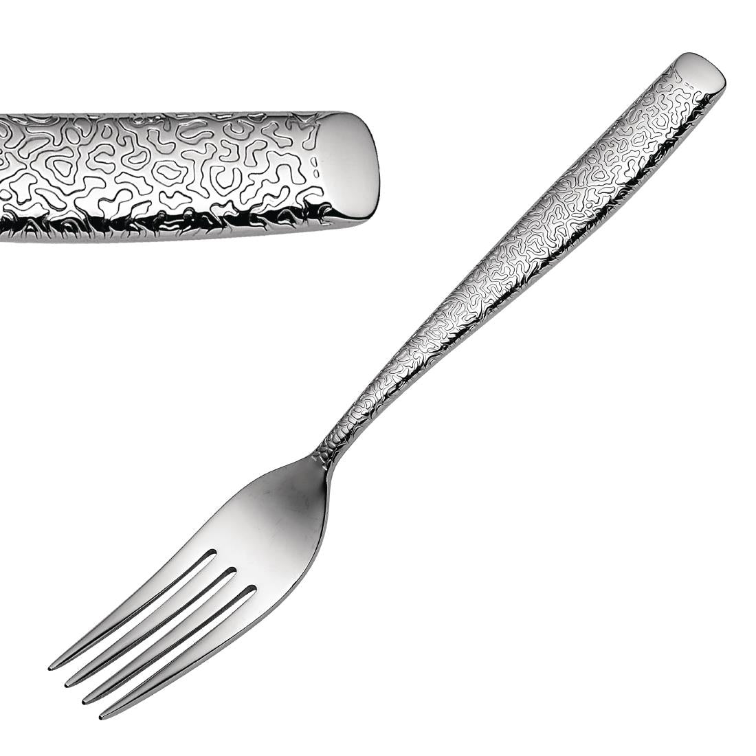 Churchill Raku Cake Forks (Pack of 12) - FA765 Churchill Cutlery Churchill   